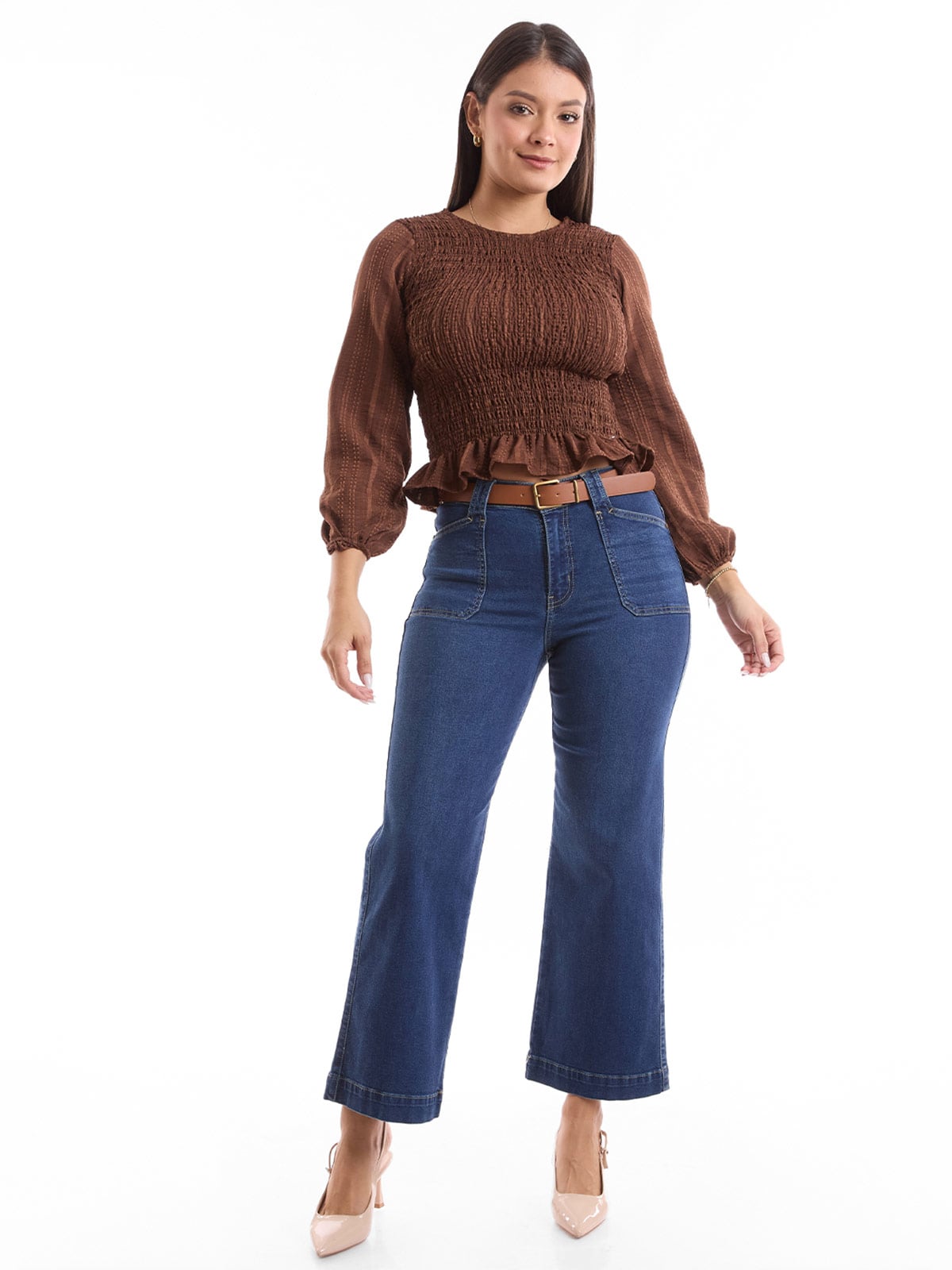 JEANS CULOTTE MUJER METAL JEANS MARTINA - 1