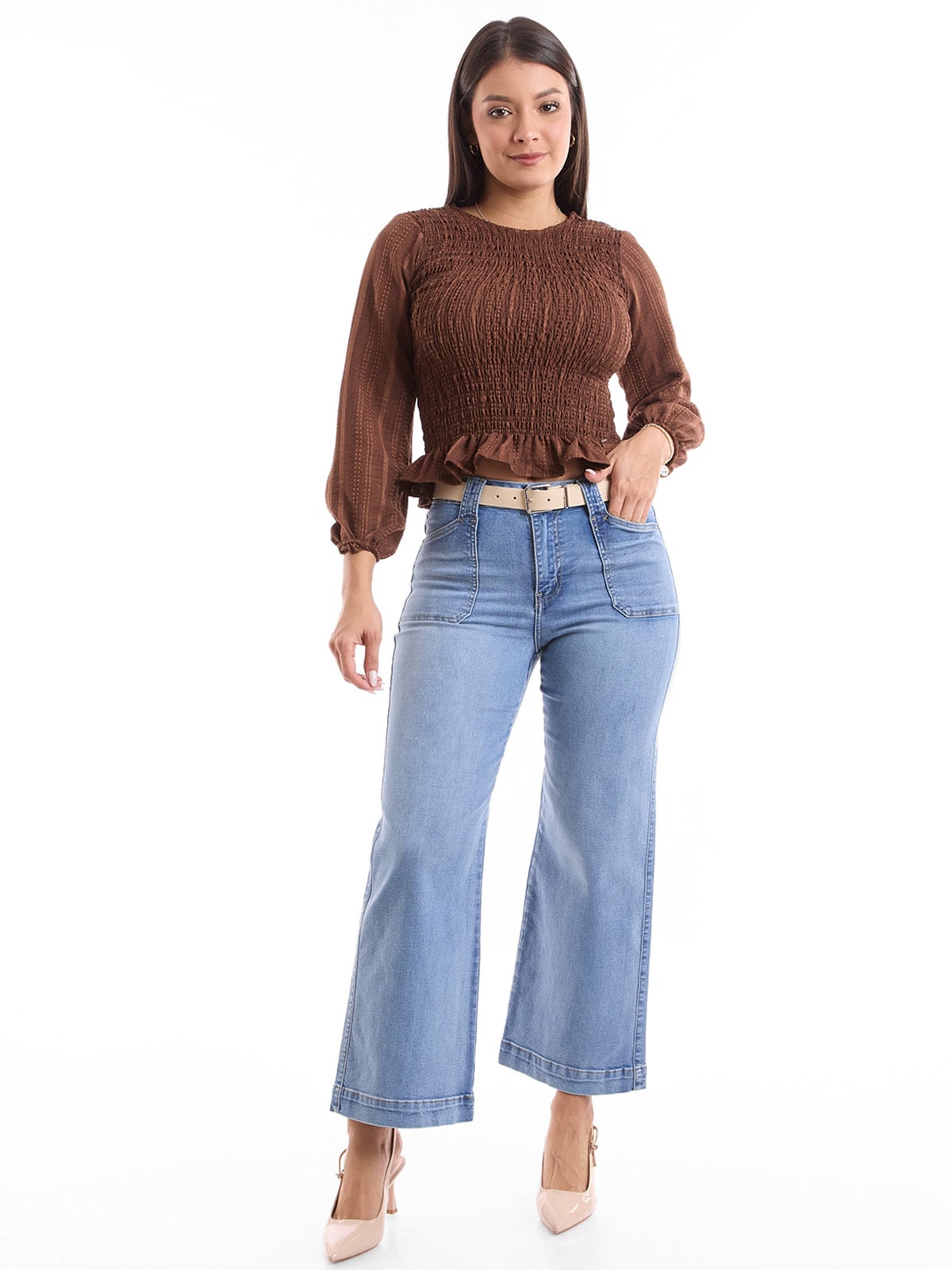 JEANS CULOTTE MUJER METAL JEANS MARTINA - 1