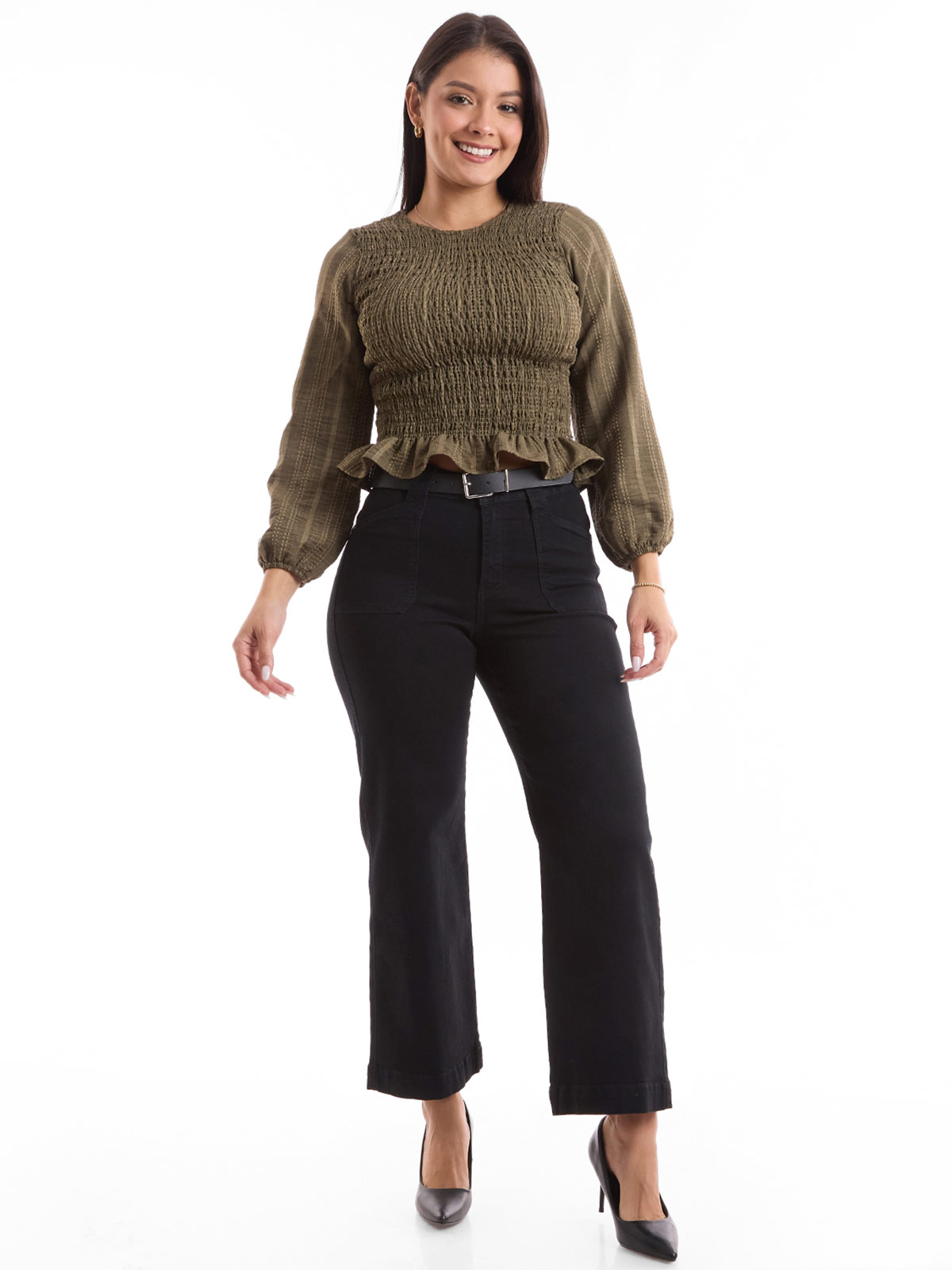 JEANS CULOTTE MUJER METAL JEANS MARTINA - 1