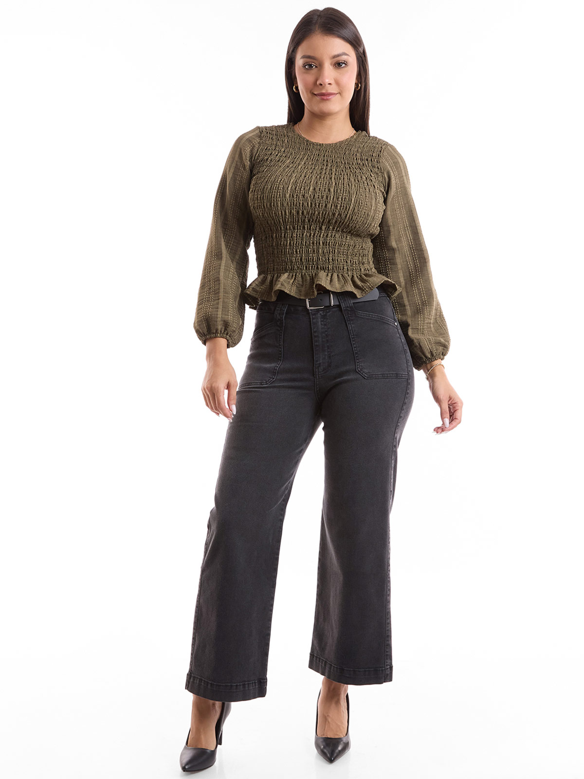JEANS CULOTTE MUJER METAL JEANS MARTINA - 1