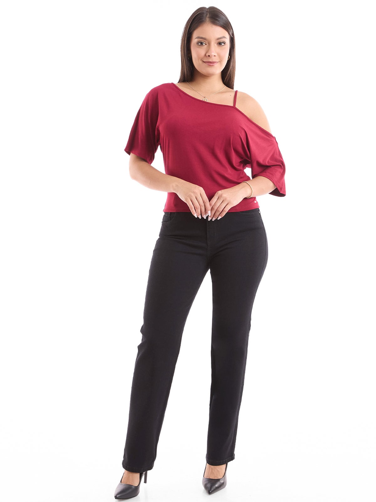 JEAN STRAIGHT MUJER METAL JEANS ZORAIDA - 1