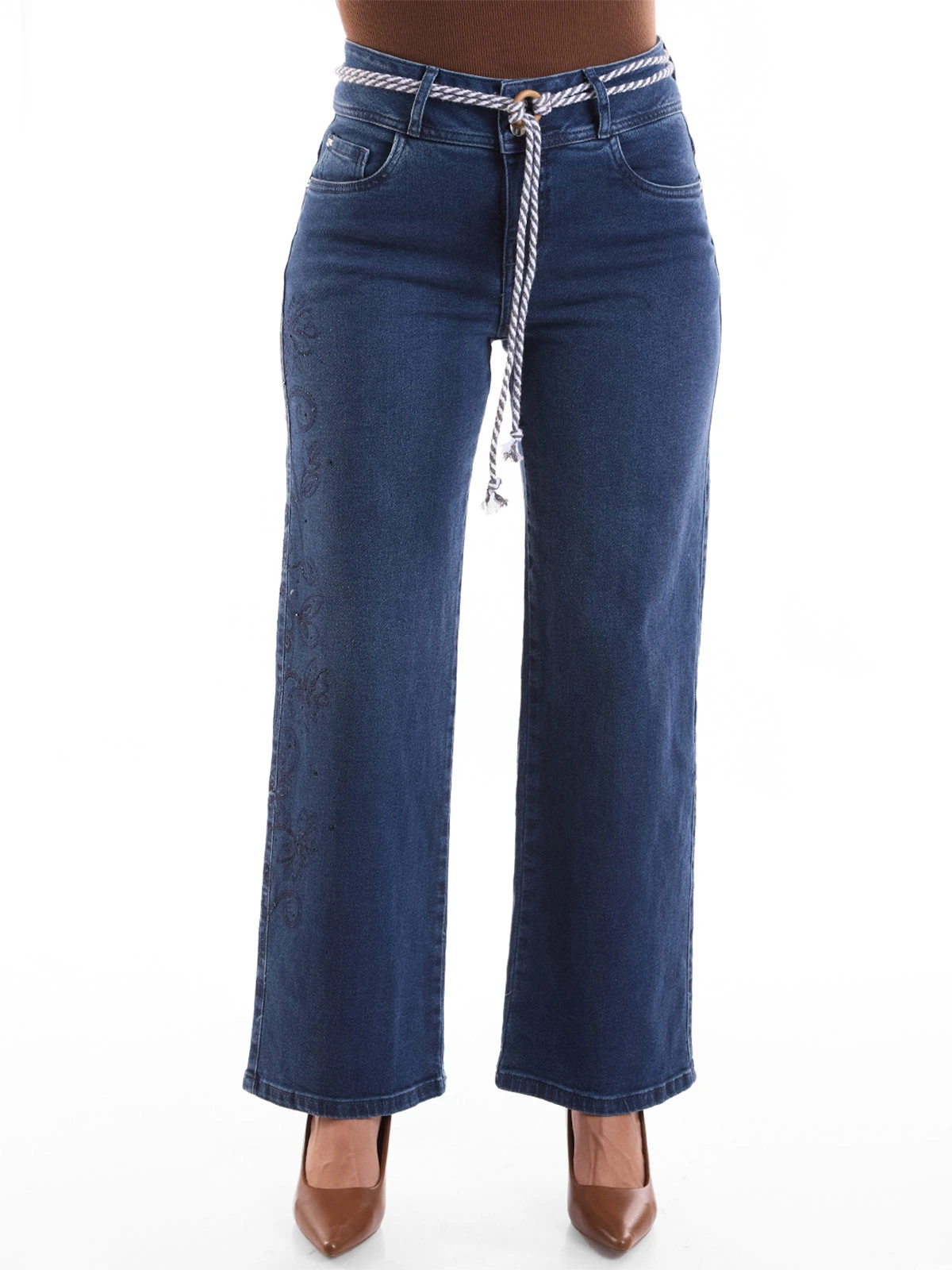 JEANS WIDE LEG MUJER METAL JEANS FLORENCIA - 2