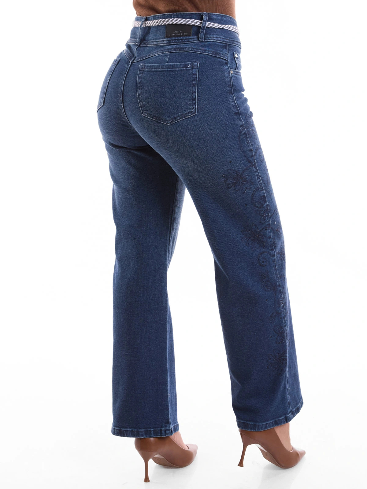 JEANS WIDE LEG MUJER METAL JEANS FLORENCIA - 5