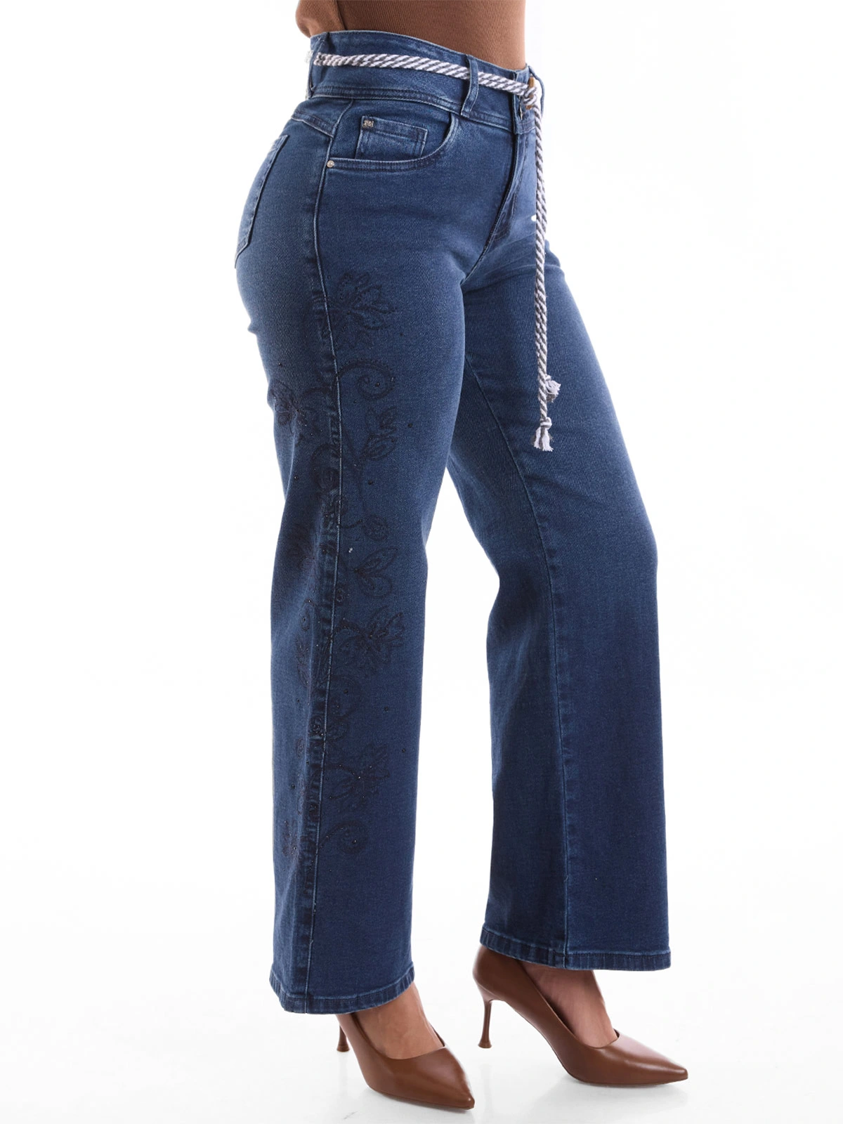 JEANS WIDE LEG MUJER METAL JEANS FLORENCIA - 4