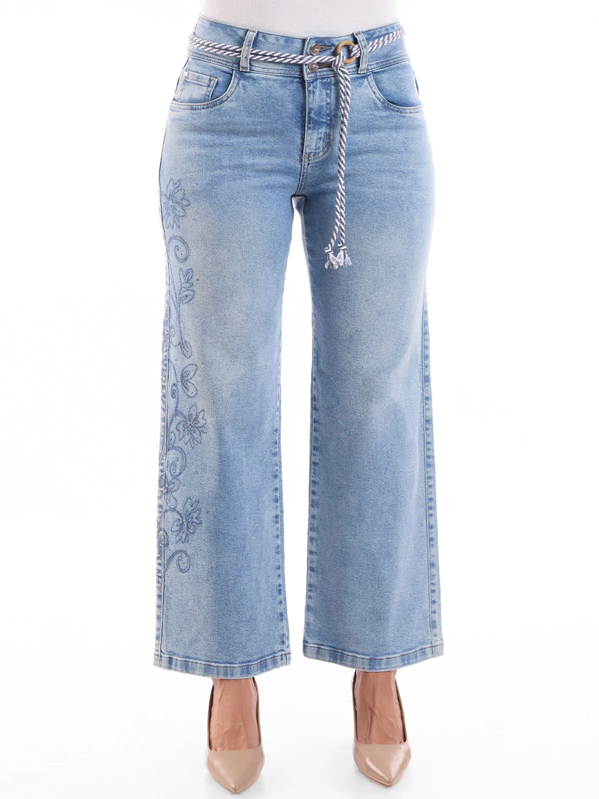 JEANS WIDE LEG MUJER METAL JEANS FLORENCIA - 2