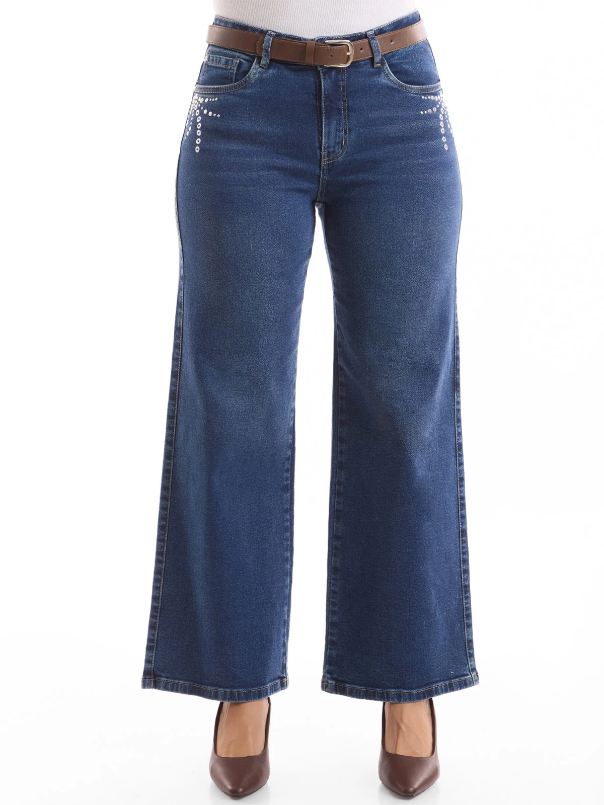 JEANS WIDE LEG MUJER METAL JEANS NORFIT - 2