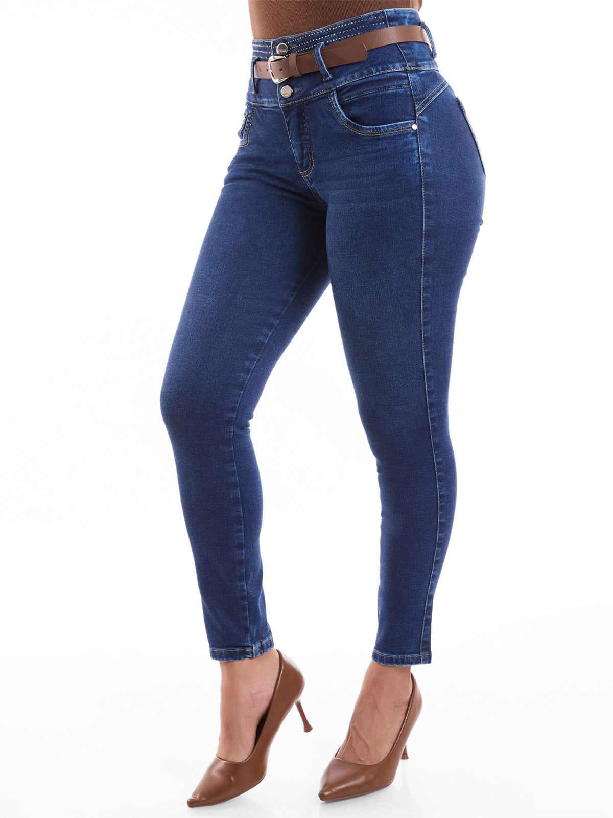 JEANS SKINNY MUJER METAL JEANS MABEL - 4