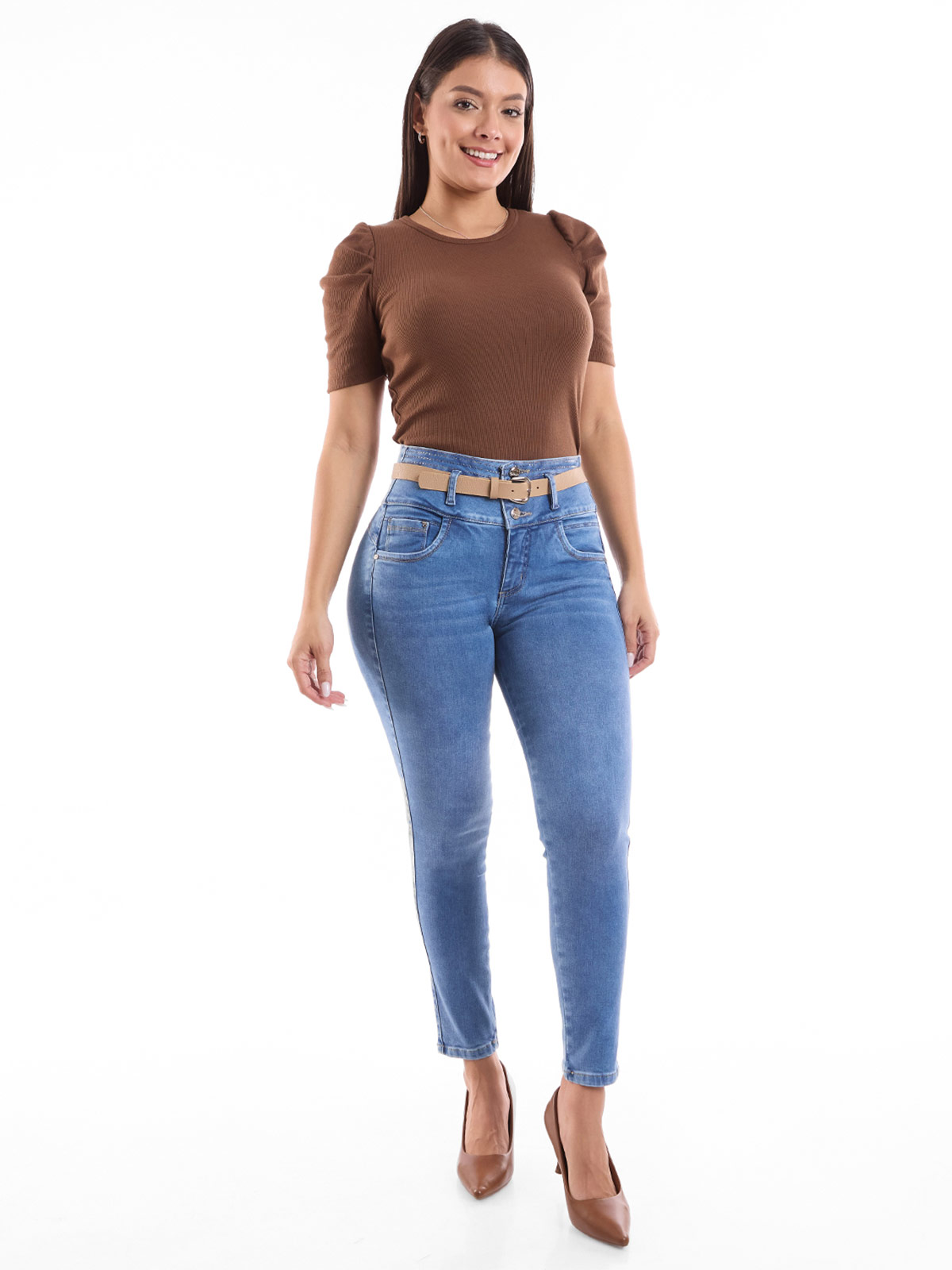 JEANS SKINNY MUJER METAL JEANS MABEL - 1