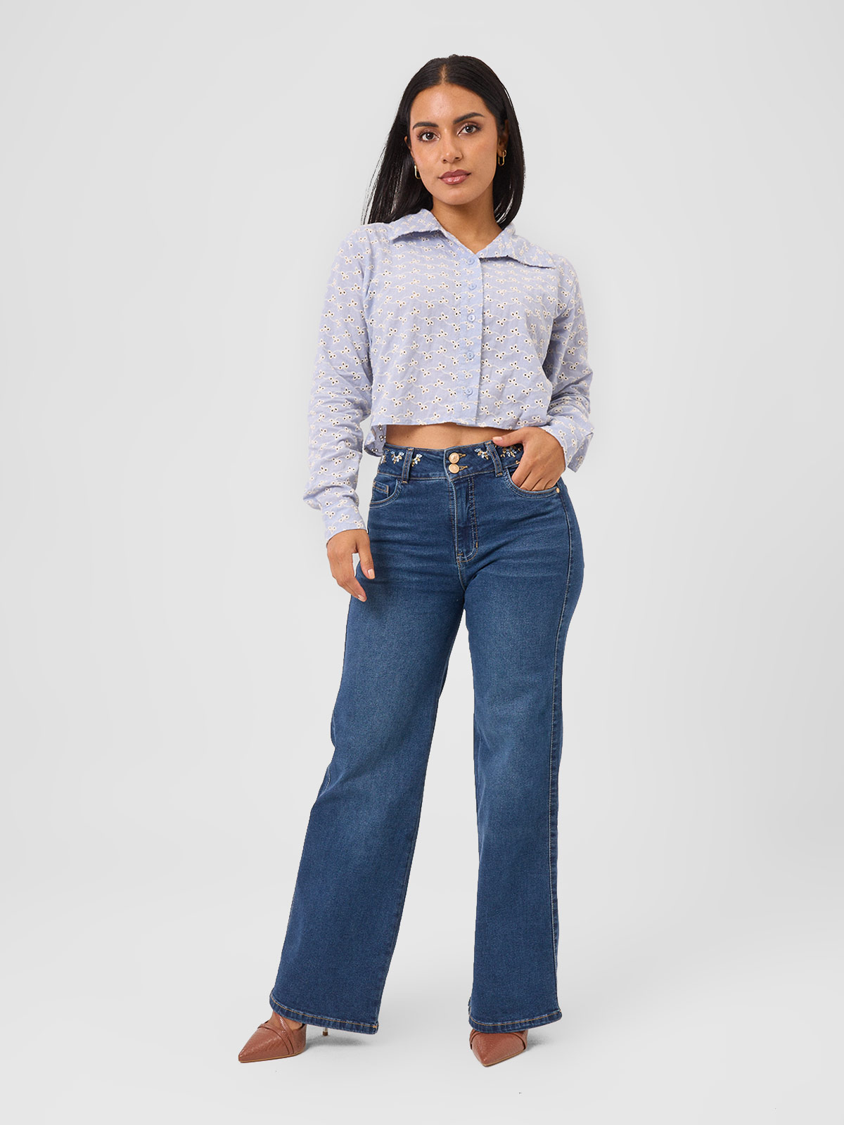 JEAN REGULAR FIT MUJER ALEJANDRA BAIGORRIA RUNA - 1