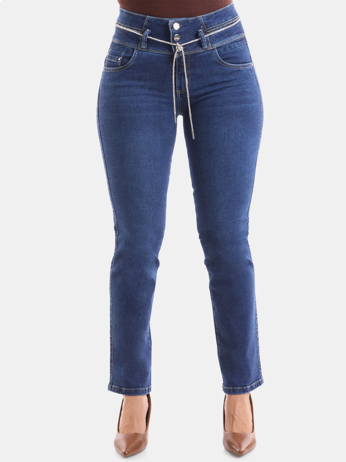 JEAN RECTO MUJER METAL JEANS LEONOR - 2
