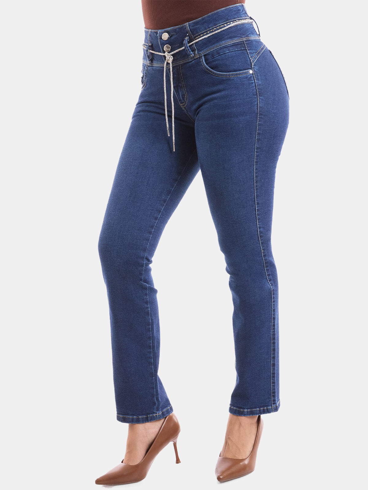 JEAN RECTO MUJER METAL JEANS LEONOR - 4