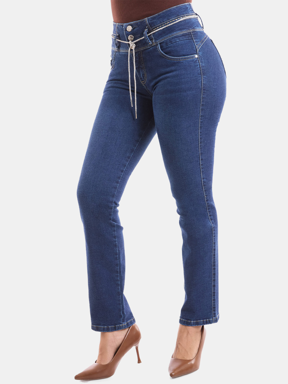 JEAN RECTO MUJER METAL JEANS LEONOR - 4