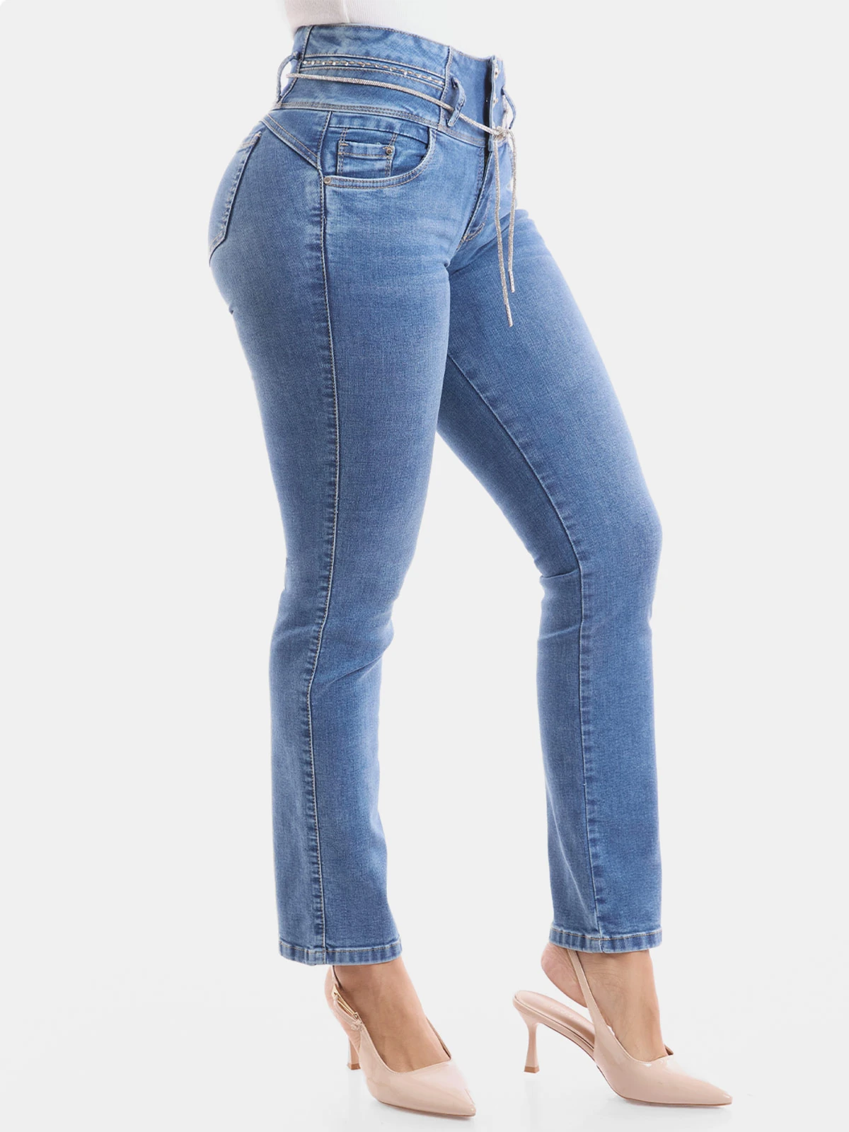 JEAN RECTO MUJER METAL JEANS LEONOR - 4