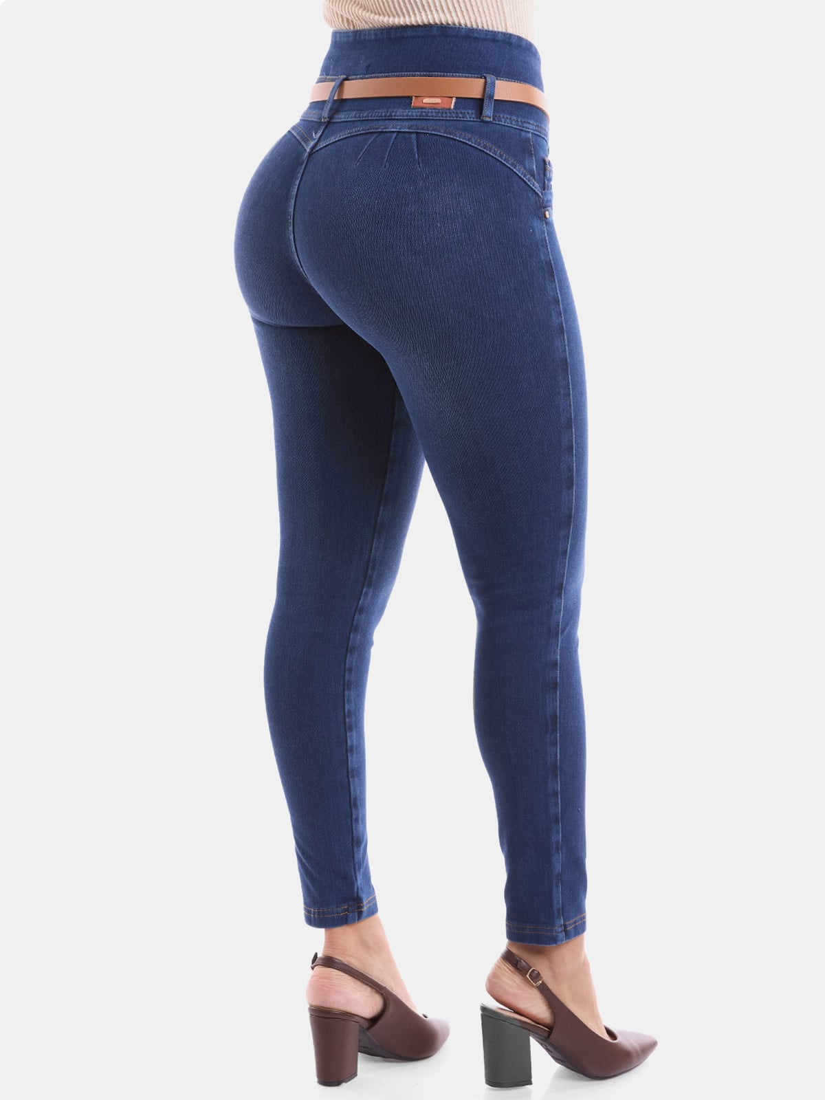 JEAN SKINNY MUJER METAL JEANS FRENCH TERRY - 3
