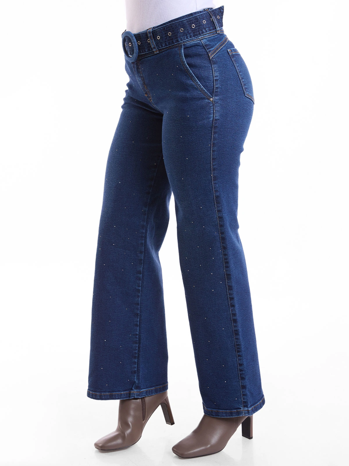 JEANS WIDE LEG MUJER METAL JEANS CASANDRA - 4