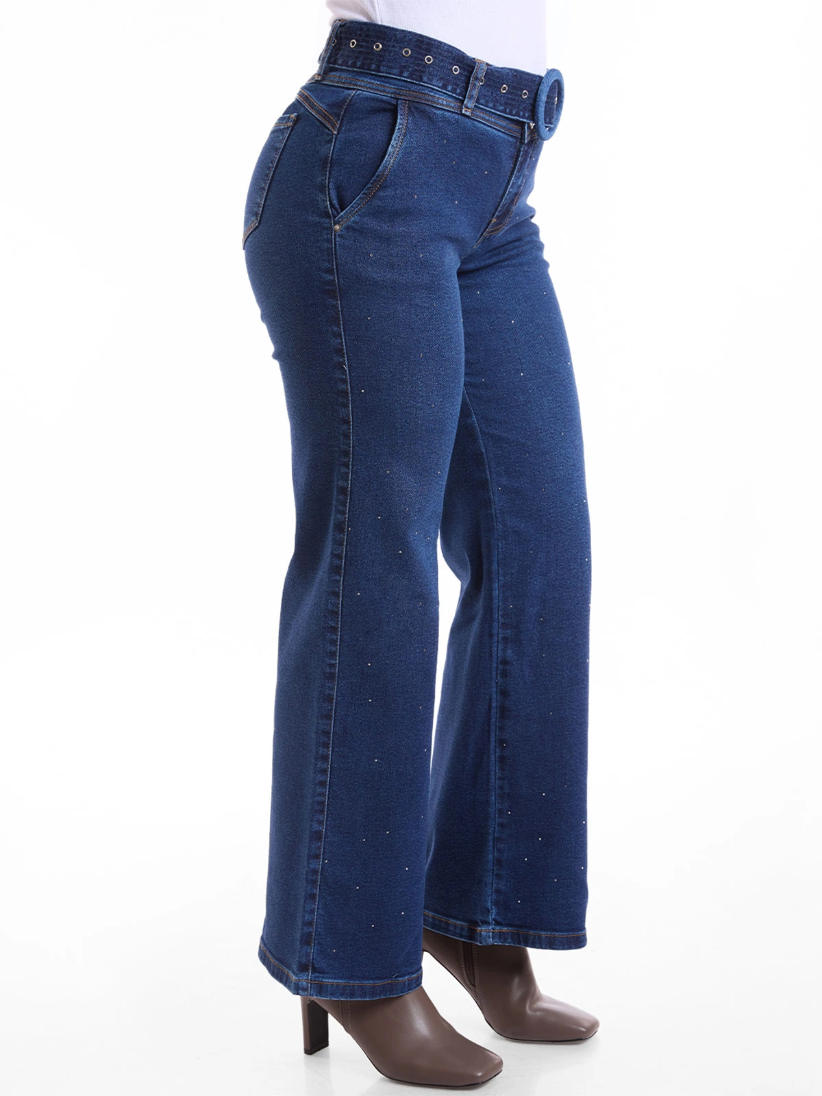 JEANS WIDE LEG MUJER METAL JEANS CASANDRA - 3