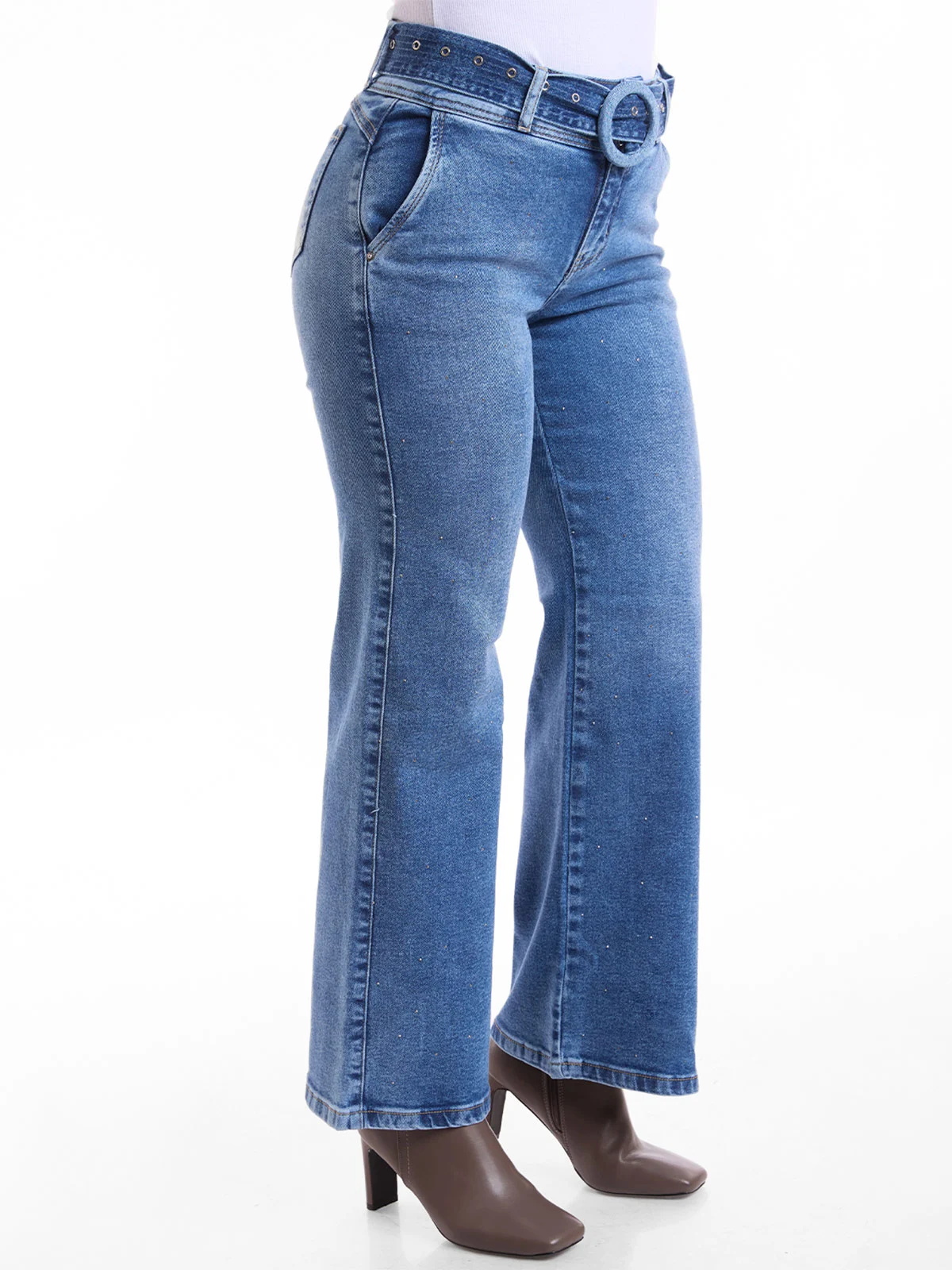 JEANS WIDE LEG MUJER METAL JEANS CASANDRA - 3