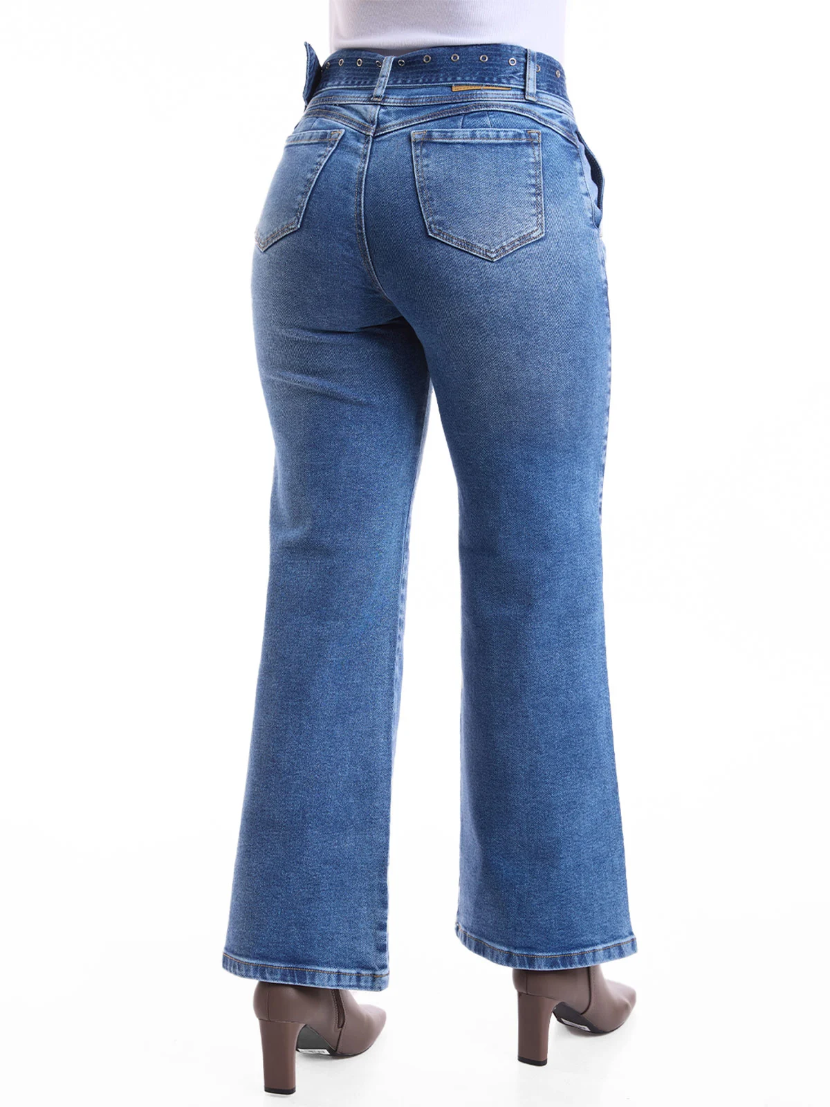 JEANS WIDE LEG MUJER METAL JEANS CASANDRA - 4