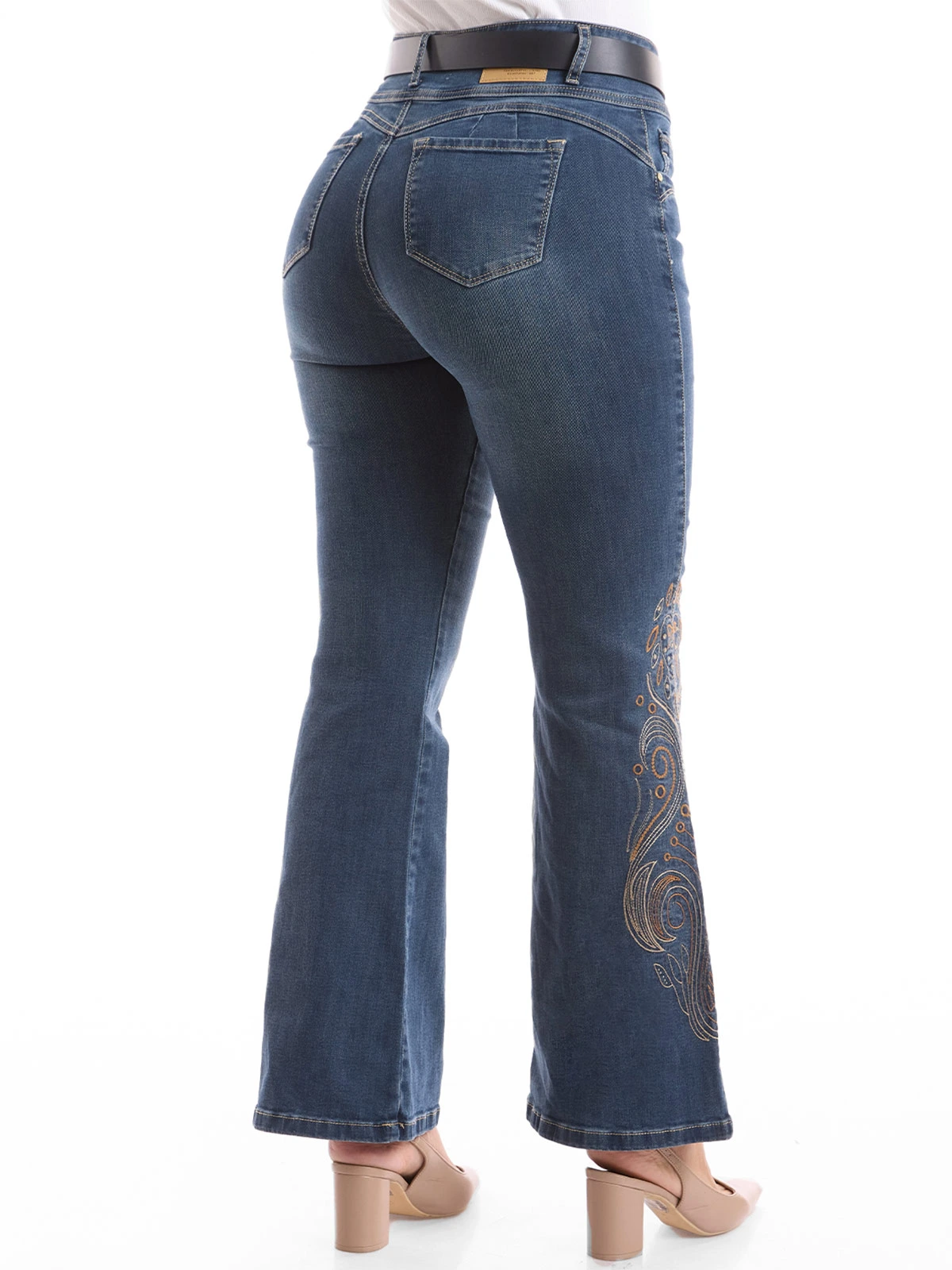 JEANS FLARE MUJER METAL JEANS ZELMA - 5