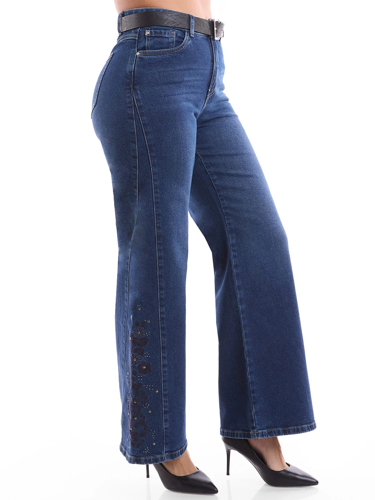 JEANS WIDE LEG MUJER METAL JEANS ANDREA - 4