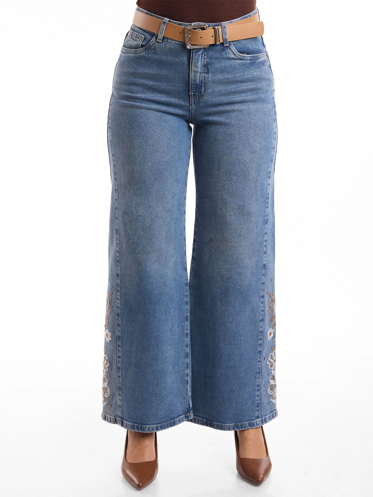 JEANS WIDE LEG MUJER METAL JEANS ANDREA - 2