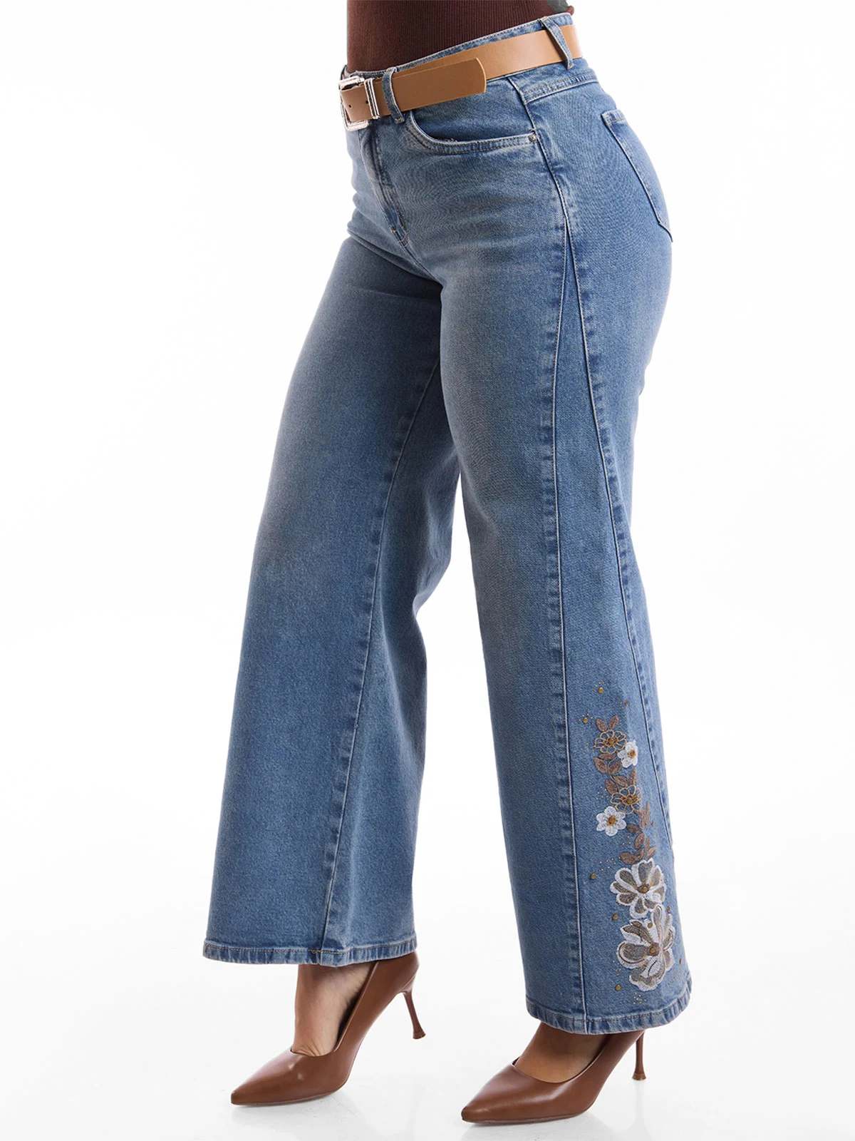 JEANS WIDE LEG MUJER METAL JEANS ANDREA - 3