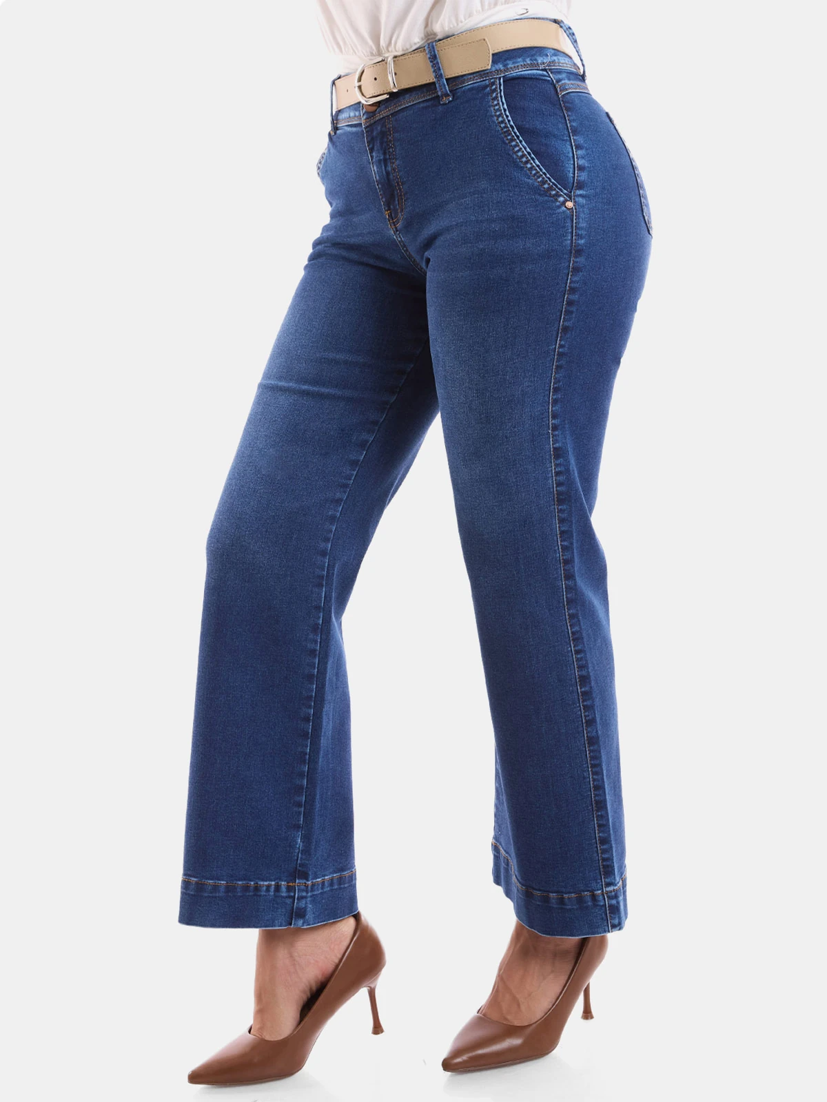 JEANS STRAIGHT MUJER METAL JEANS LUCIANA - 3