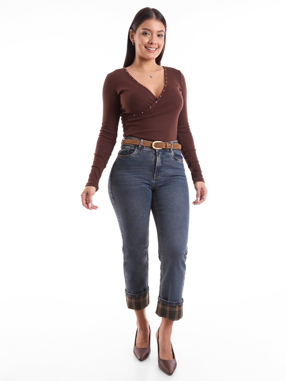 JEANS STRAIGHT MUJER METAL JEANS BETANIA - 1