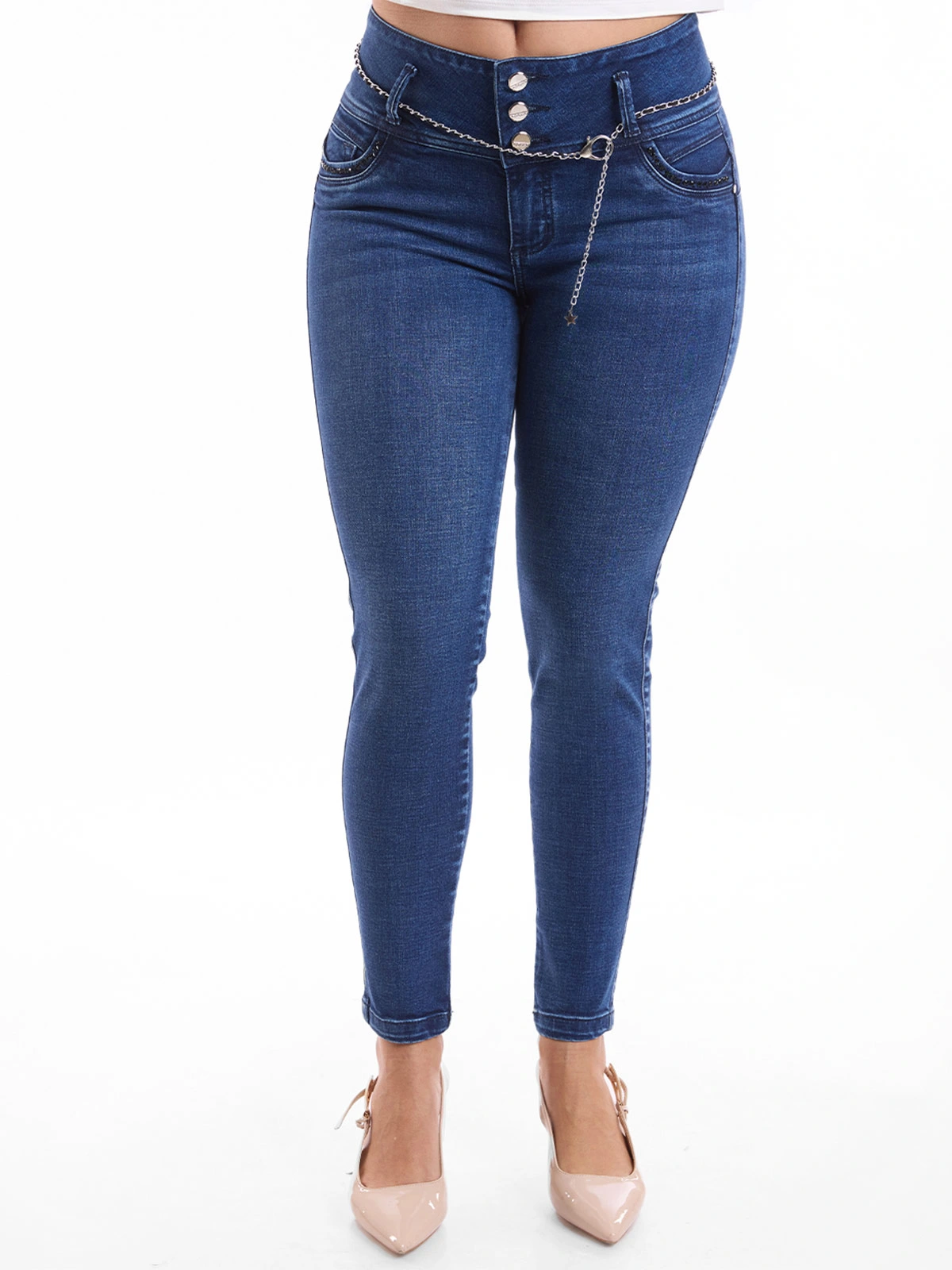 JEANS SKINNY MUJER METAL JEANS KITTY II - 2