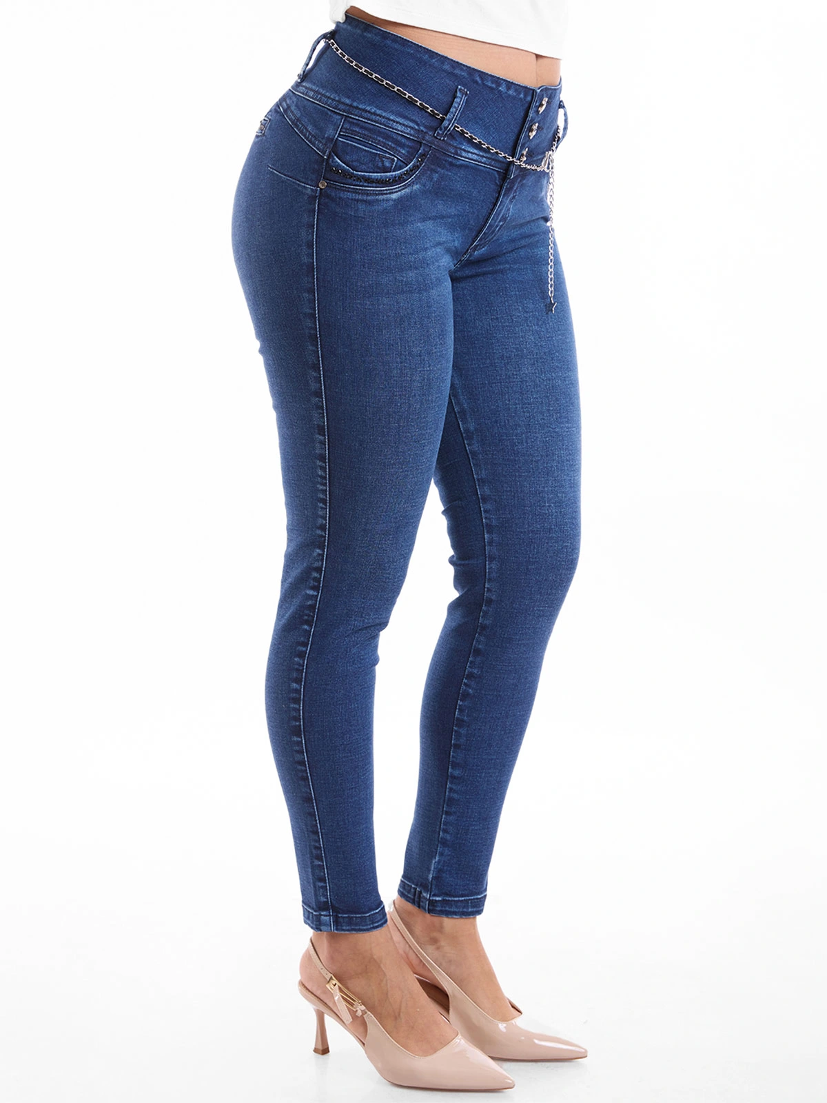JEANS SKINNY MUJER METAL JEANS KITTY II - 3