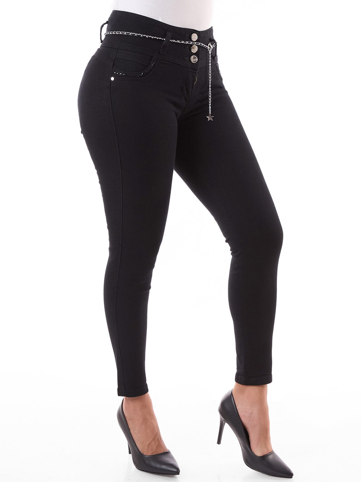 JEANS SKINNY MUJER METAL JEANS KITTY II - 3