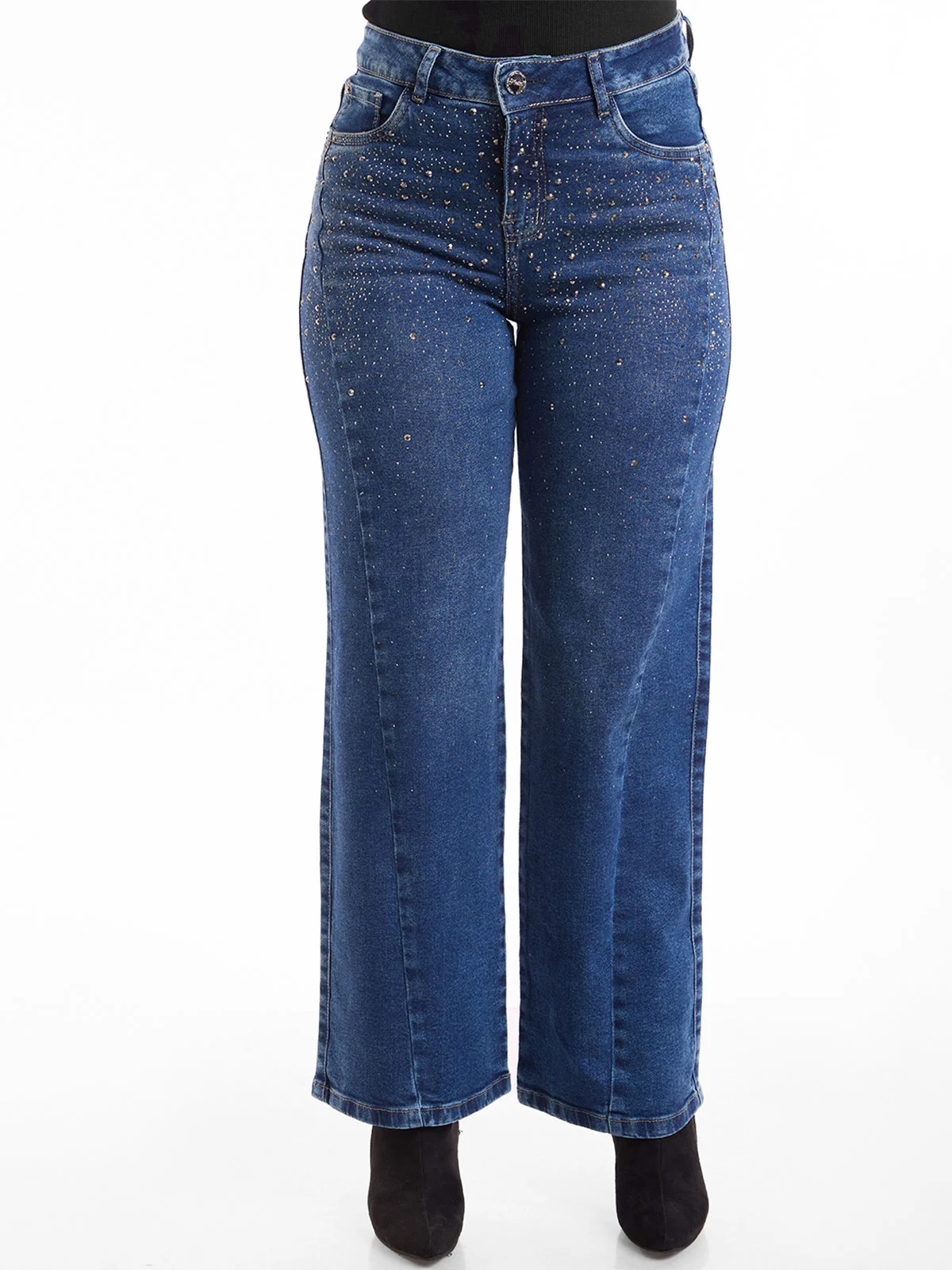 JEANS STRAIGHT MUJER METAL JEANS PAMELA - 2