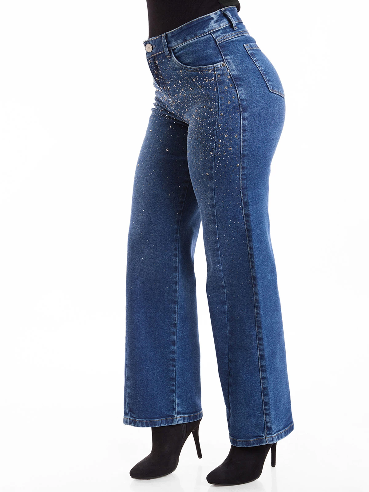 JEANS STRAIGHT MUJER METAL JEANS PAMELA - 3