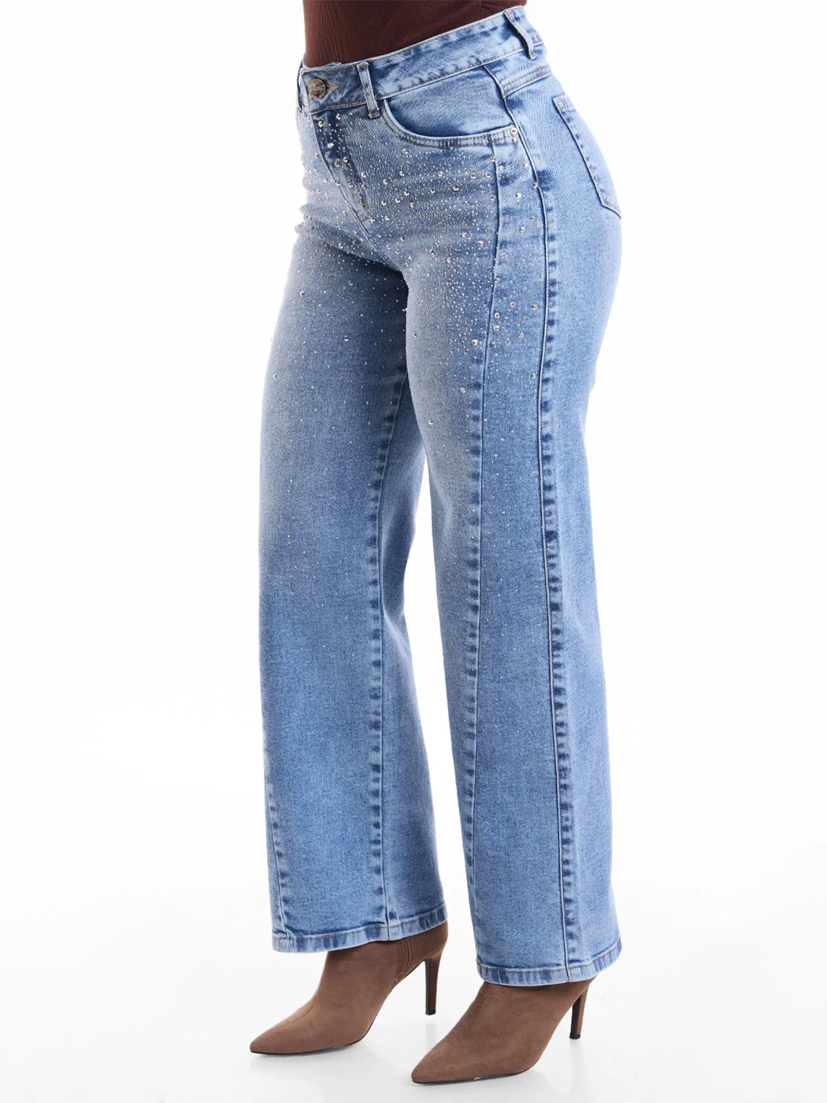 JEANS STRAIGHT MUJER METAL JEANS PAMELA - 3