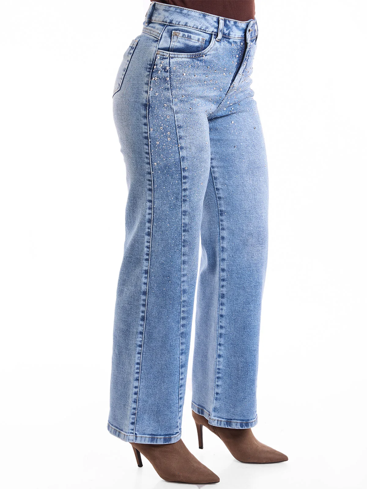 JEANS STRAIGHT MUJER METAL JEANS PAMELA - 4