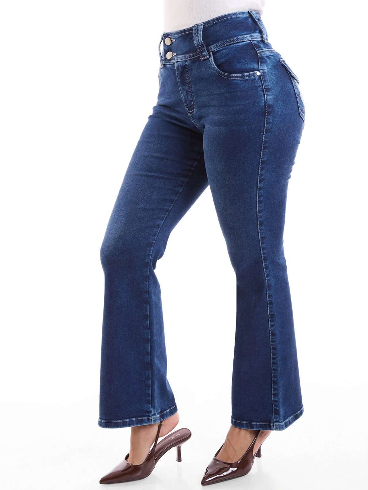 JEANS FLARE MUJER METAL JEANS INDIRA - 3