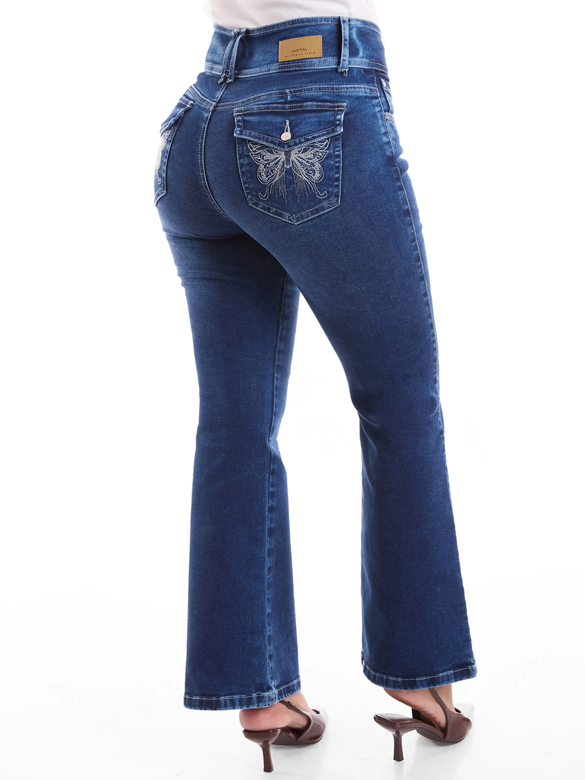 JEANS FLARE MUJER METAL JEANS INDIRA - 4
