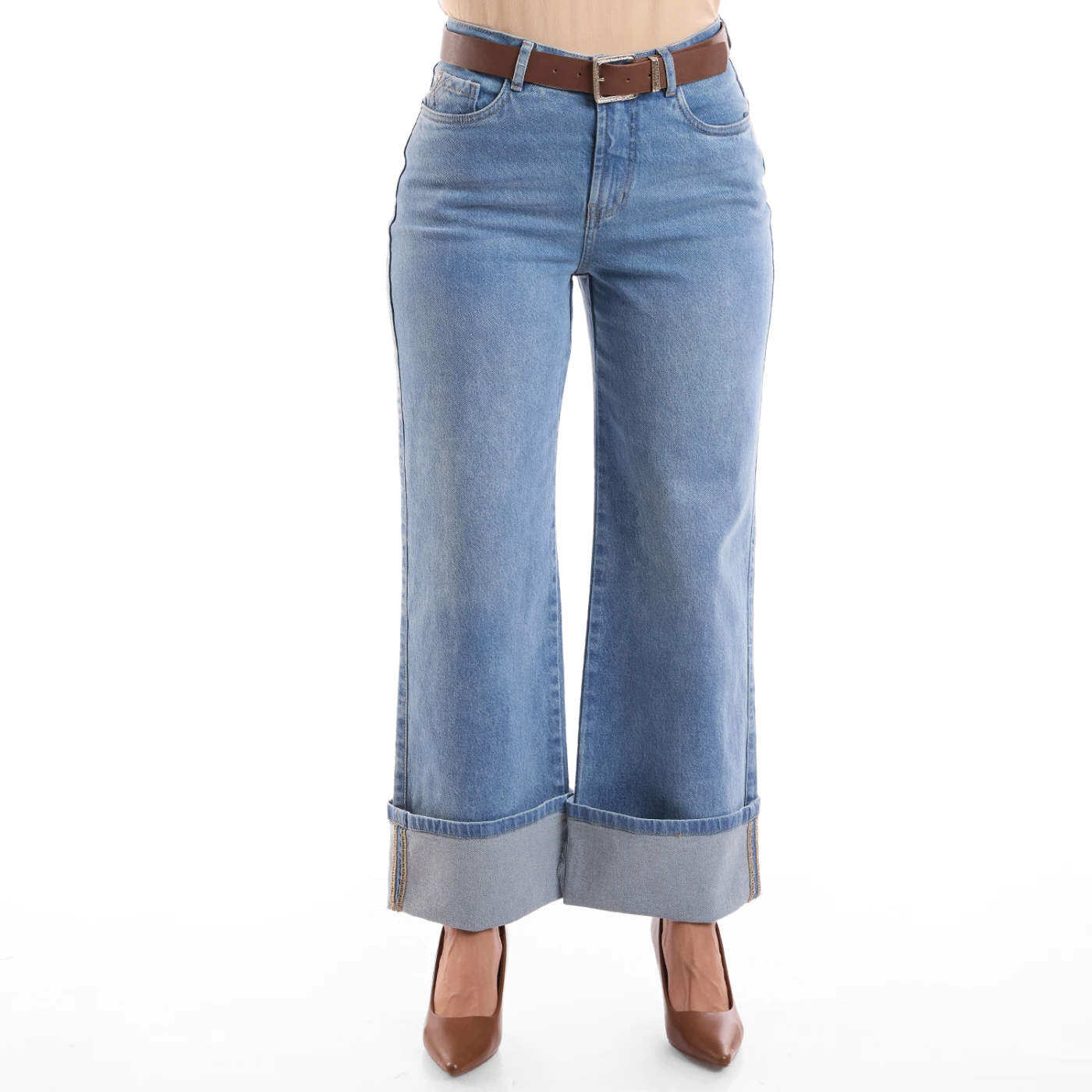 JEAN WIDELEG MUJER METAL JEANS SILVER - 2
