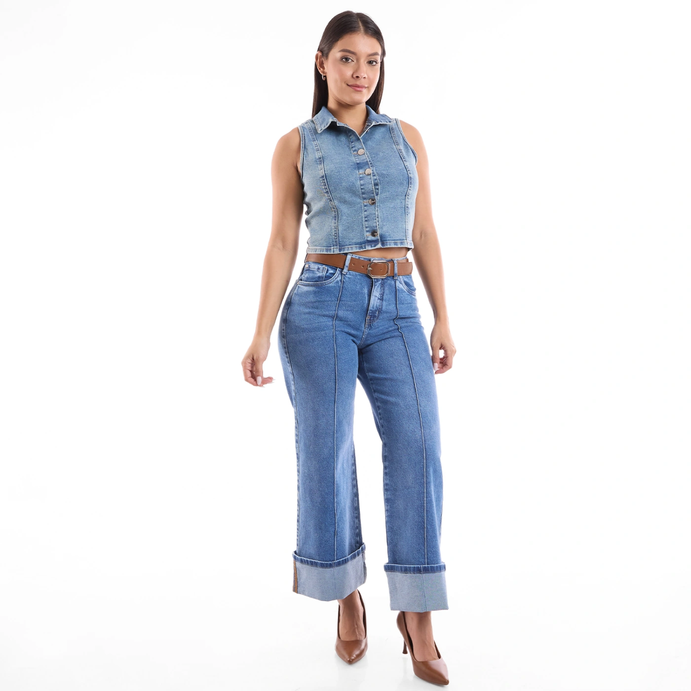 JEAN WIDELEG MUJER METAL JEANS DANITZA - 1