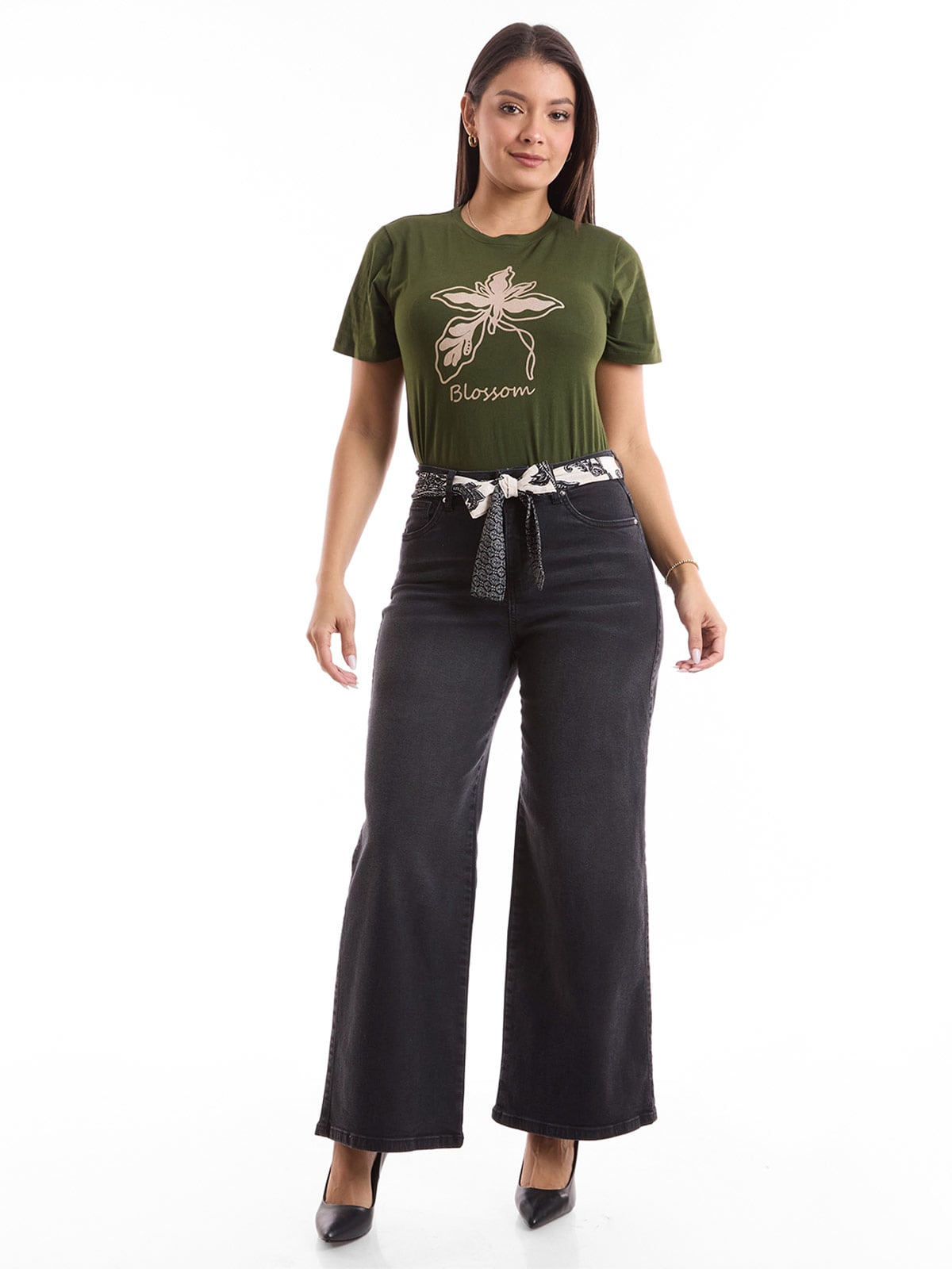 JEANS WIDE LEG MUJER METAL JEANS SATURNO II - 1