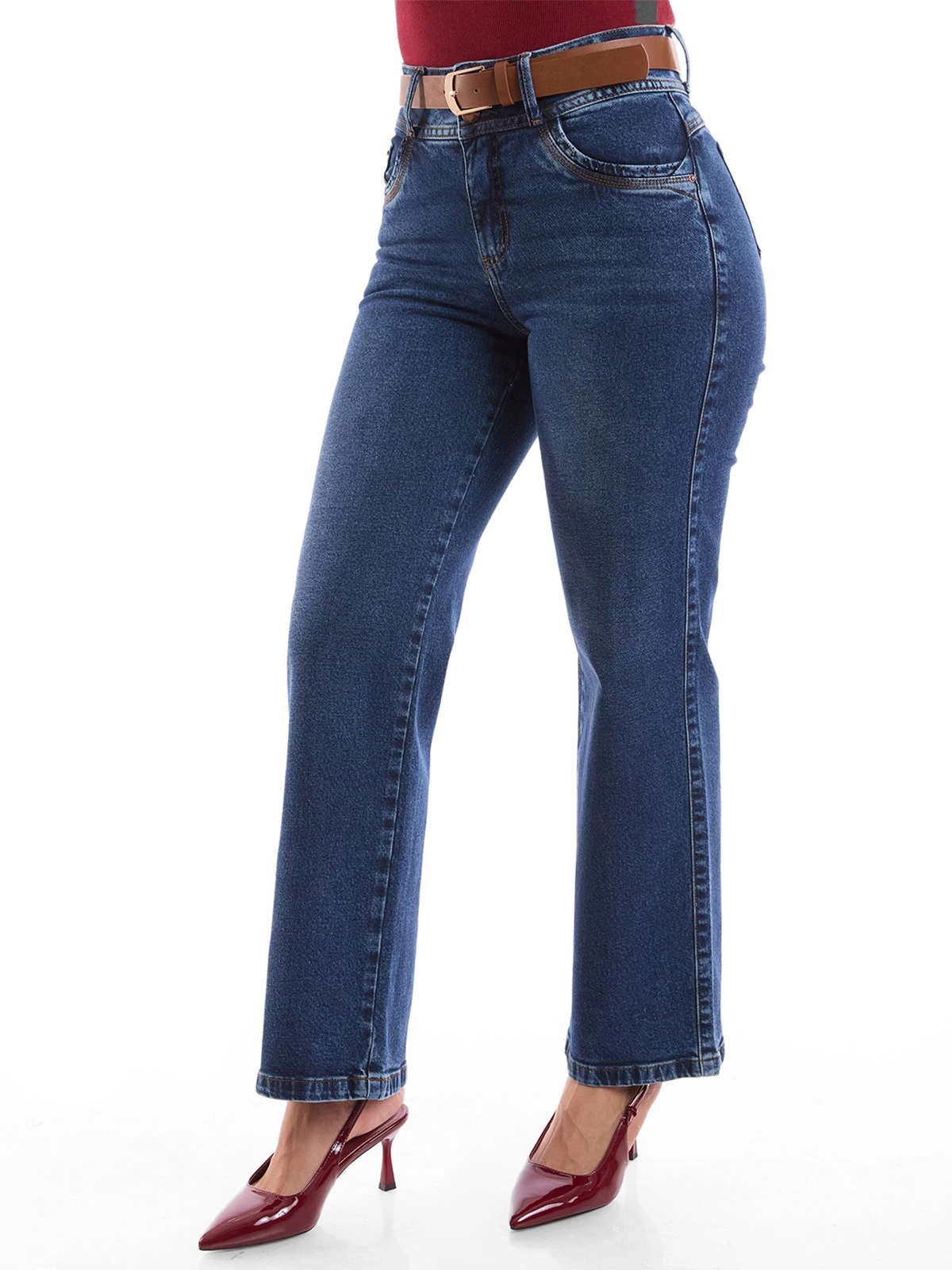 JEANS STRAIGHT MUJER METAL JEANS SHARON - 3