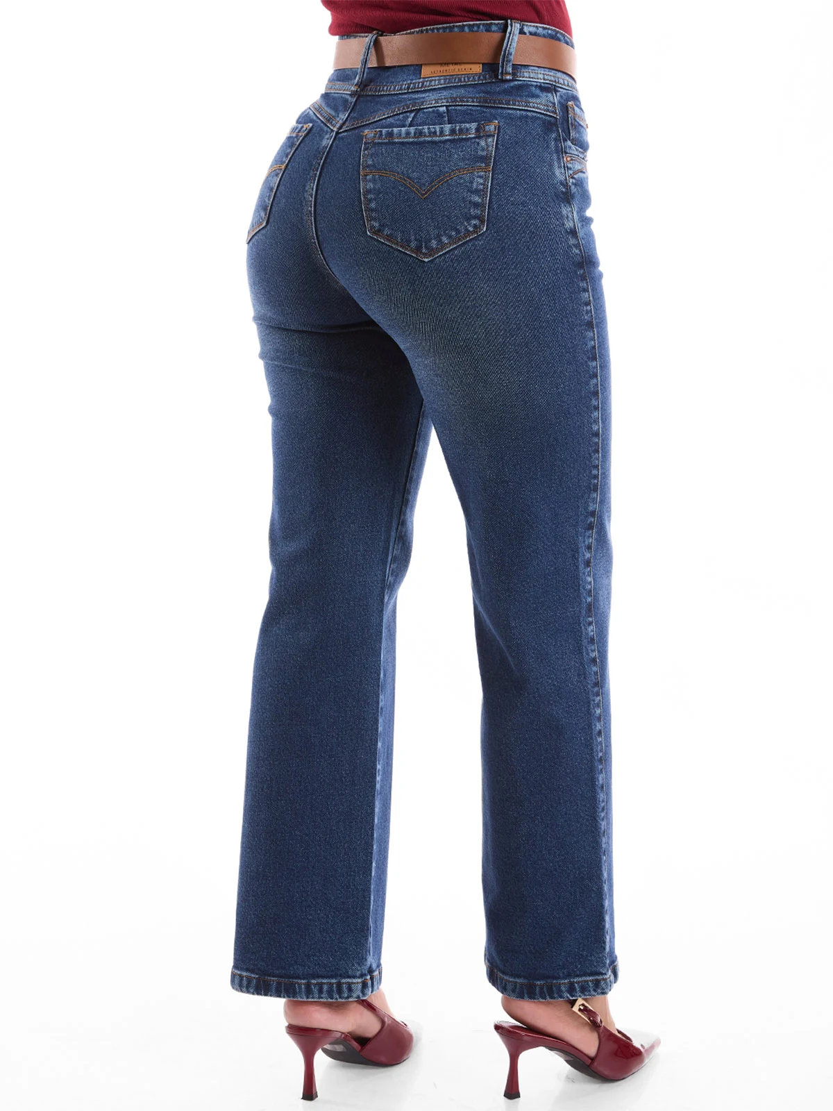 JEANS STRAIGHT MUJER METAL JEANS SHARON - 4