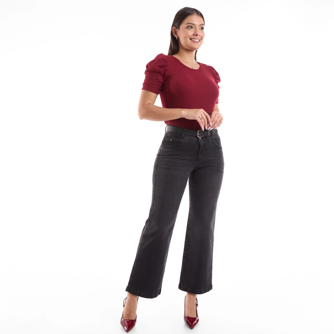 JEANS STRAIGHT MUJER METAL JEANS SHARON - 1