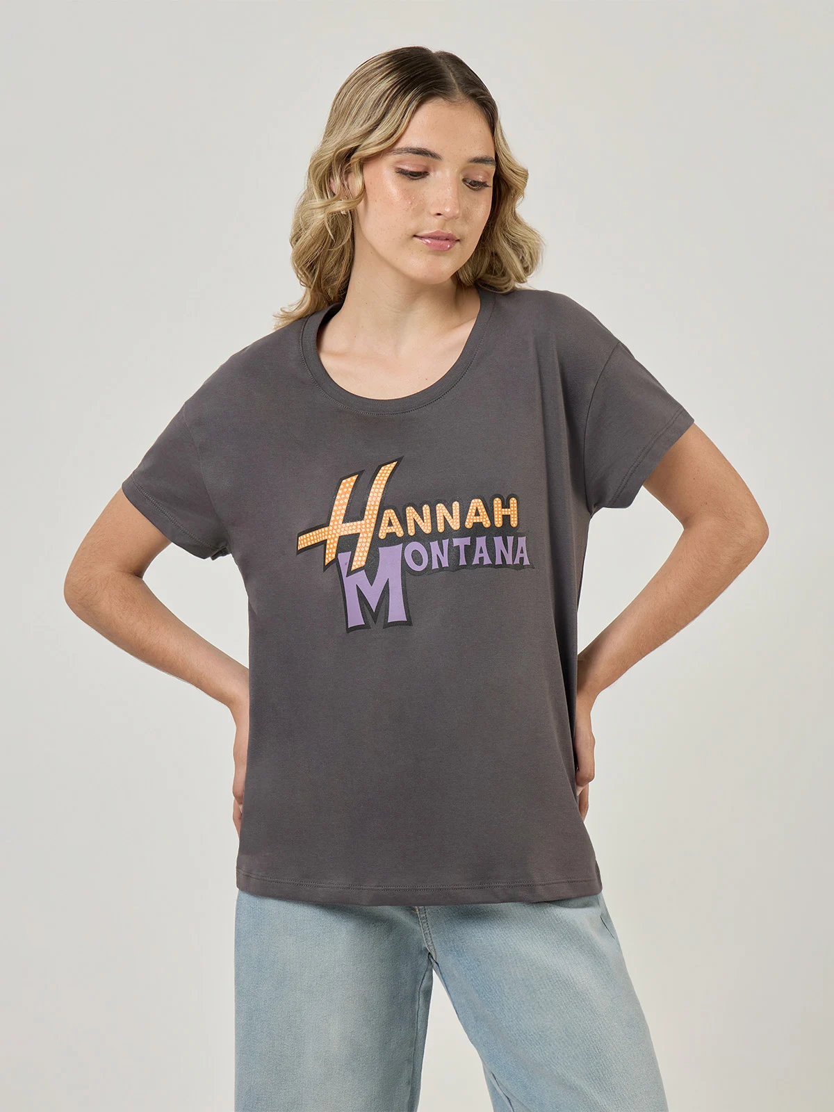 POLO MANGA CORTA MUJER INDEX HANNAH MONTANA - 1
