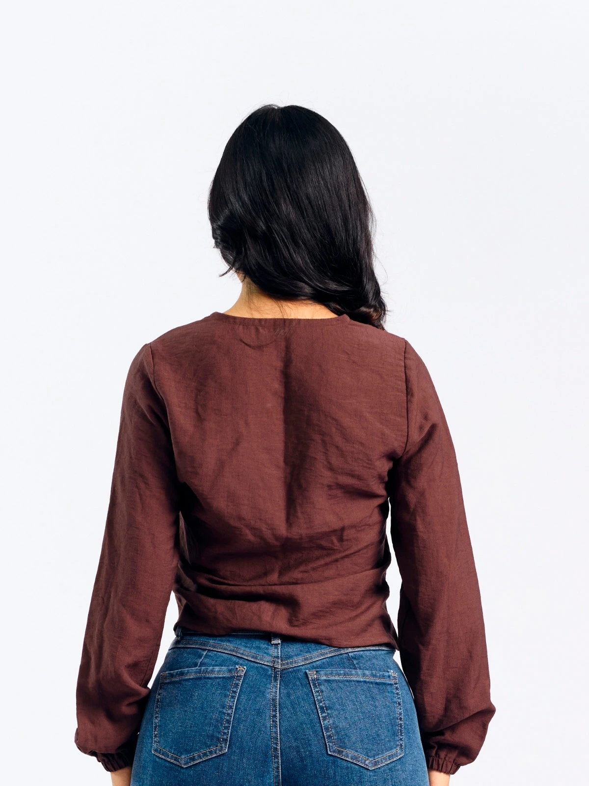 BLUSA MANGA LARGA MUJER PARADA 111 NAIDELY - 4