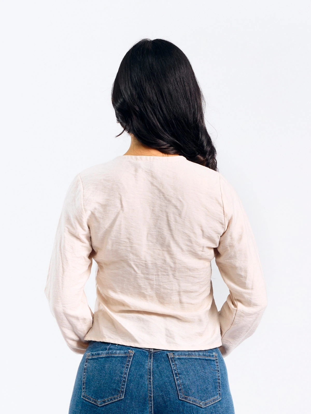 BLUSA MANGA LARGA MUJER PARADA 111 NAIDELY - 4