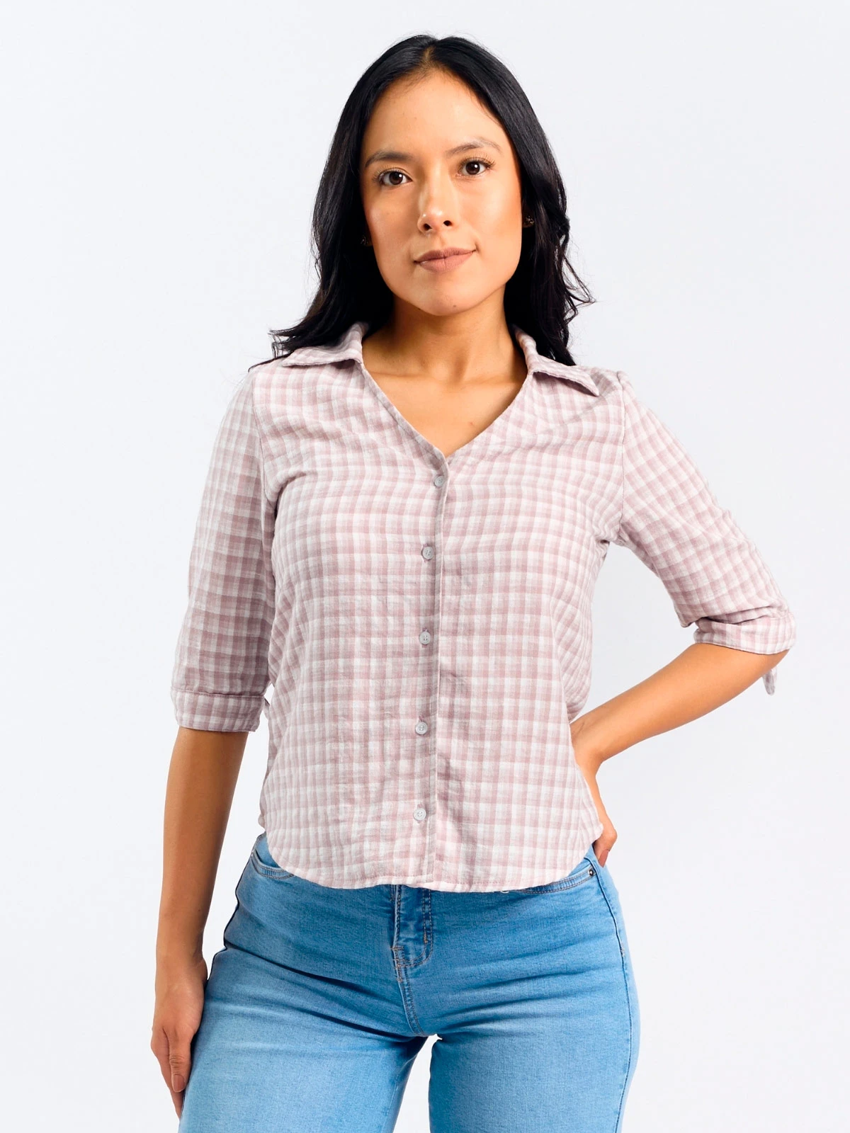 BLUSA MANGA 3/4 MUJER PARADA 111 BRUNELA - 1