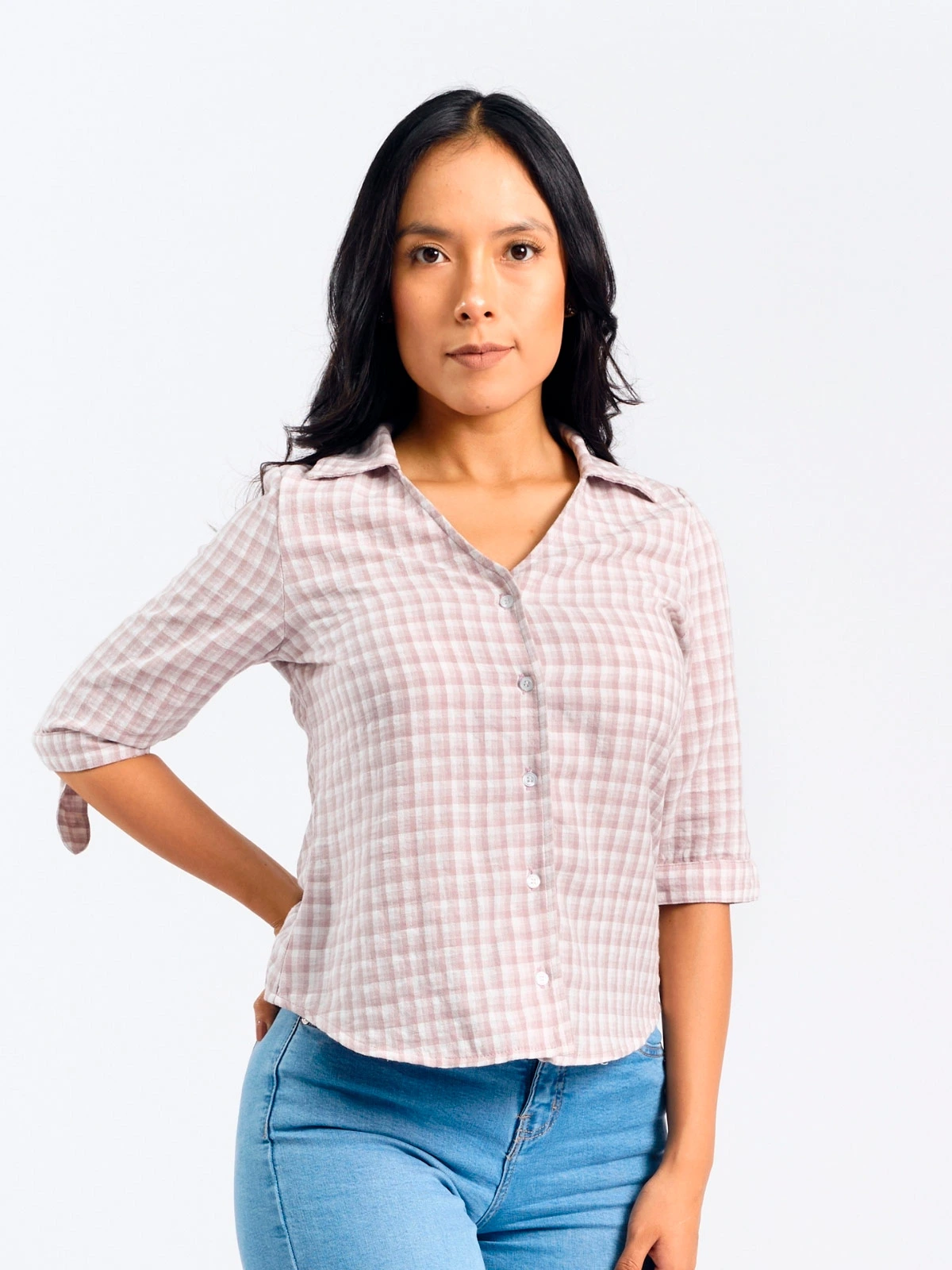BLUSA MANGA 3/4 MUJER PARADA 111 BRUNELA - 2