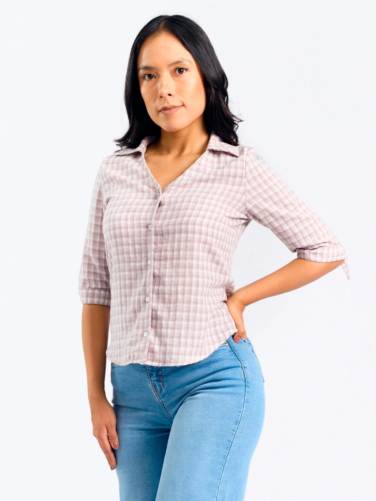 BLUSA MANGA 3/4 MUJER PARADA 111 BRUNELA - 3