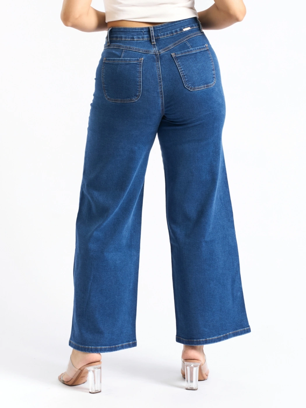 JEANS WIDE LEG MUJER PARADA 111 - 4